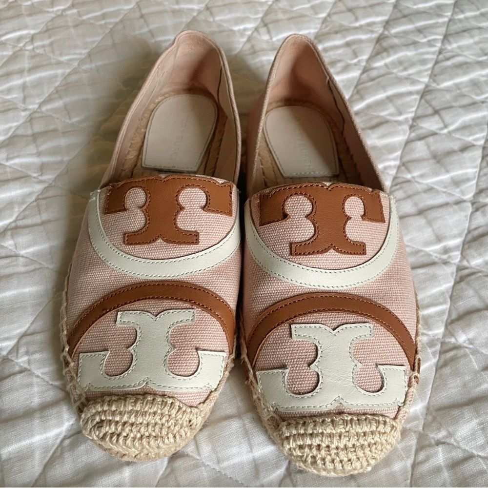 TORY BURCH Poppy Espadrille Slip On Women’s Size 6